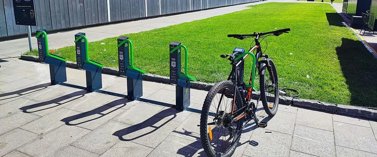 Stacja ładowanie rowerów elektrycznych