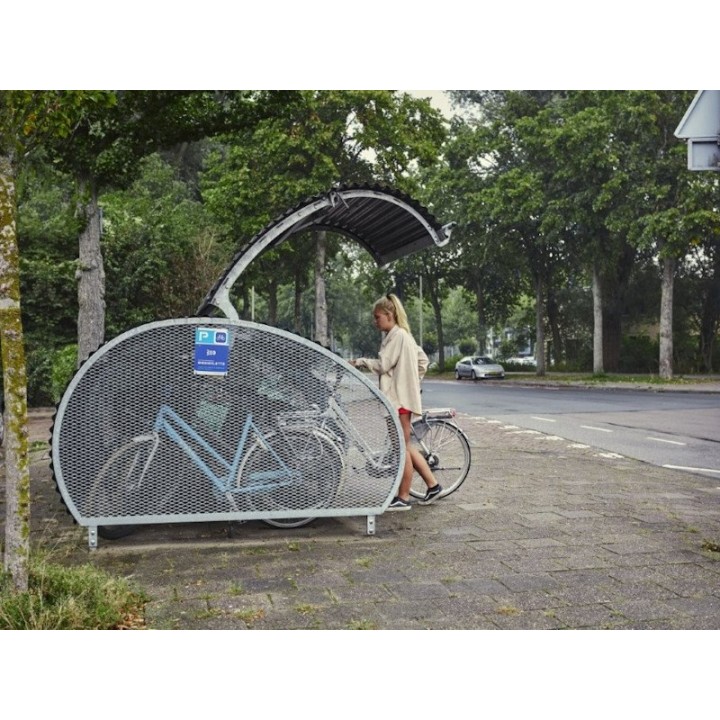 Fietshangar Standard 6 - kompaktowy garaż rowerowy dla 5-7 rowerów