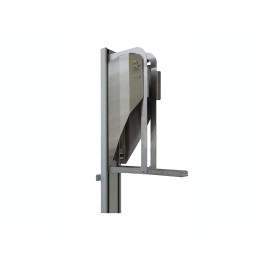 Nowoczesny stojak rowerowy pionowy Parkis Stainless Steel