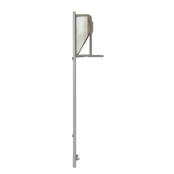 Nowoczesny stojak rowerowy pionowy Parkis Stainless Steel